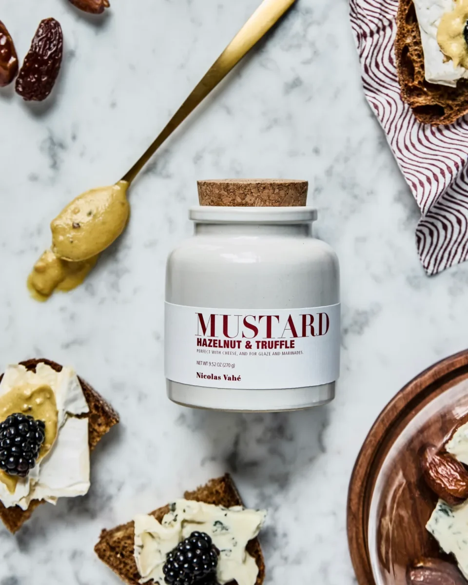NICOLAS VAHE Christmas Mustard, Hazelnut & Truffle - Weihnachtssenf – Bild 3