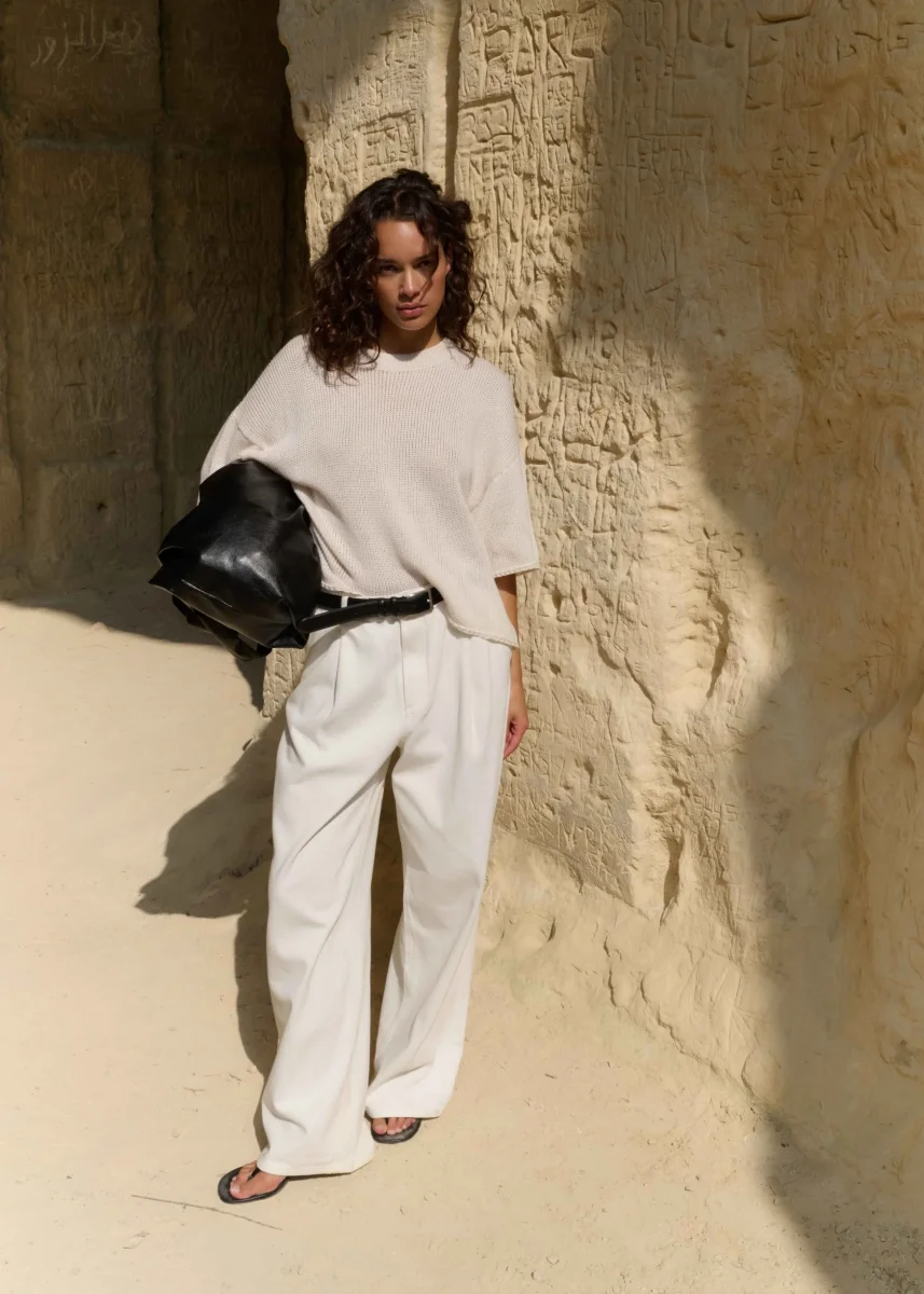 CLUB L'AVENIR Hose Caho'CL Offwhite – Bild 3