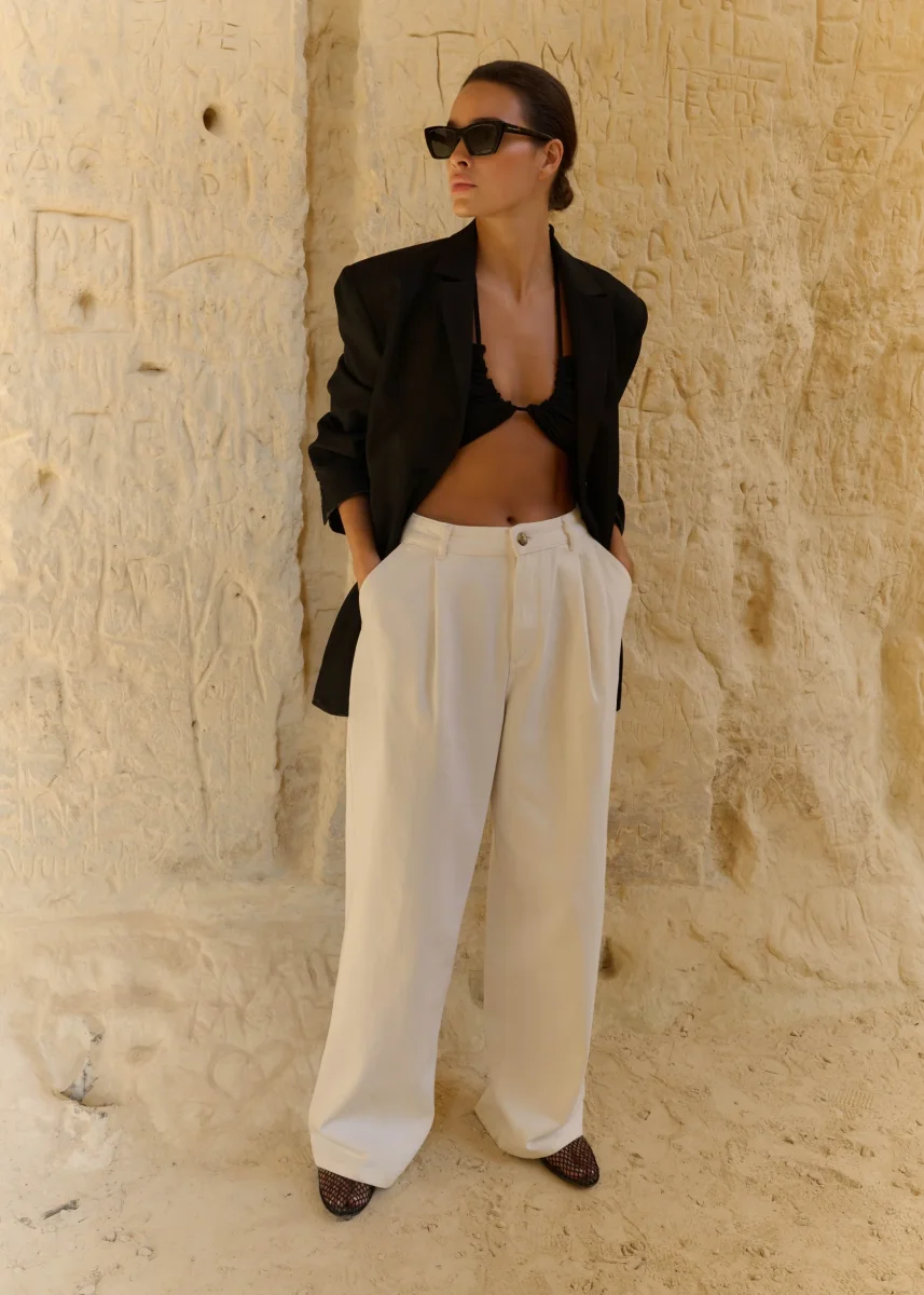 CLUB L'AVENIR Hose Caho'CL Offwhite – Bild 5