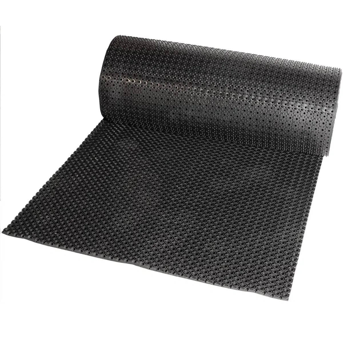 Ringgummimatte Ringmatte Schwarz Stärke 13mm 63x134cm – Restposten – Bild 7
