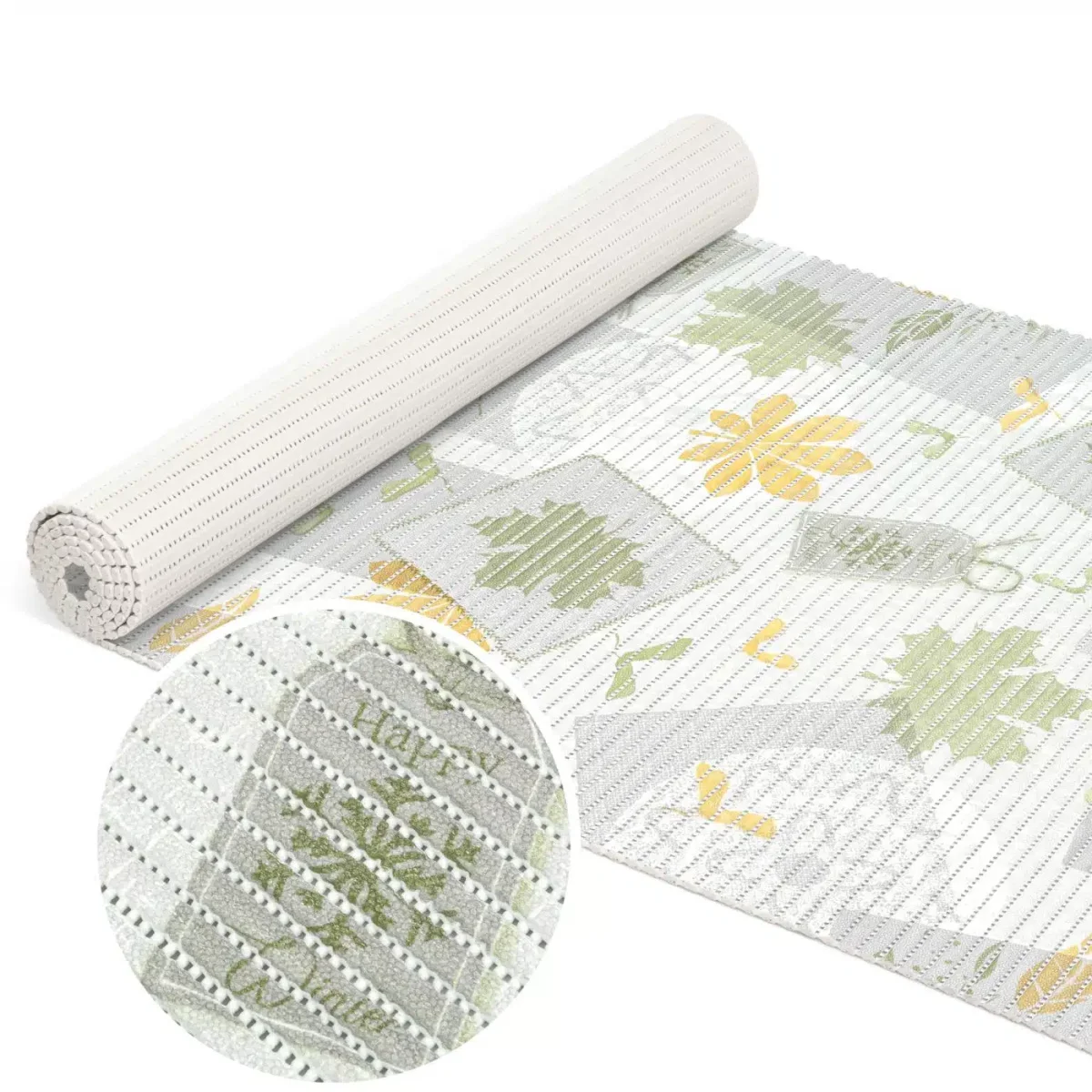 Badematte Weichschaummatte Badmatte rutschfest Badvorleger Badläufer 65cm Herbst