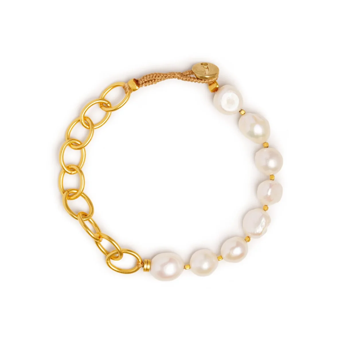 IBU Jewels Armband Pearl Circle AS03 – Bild 2