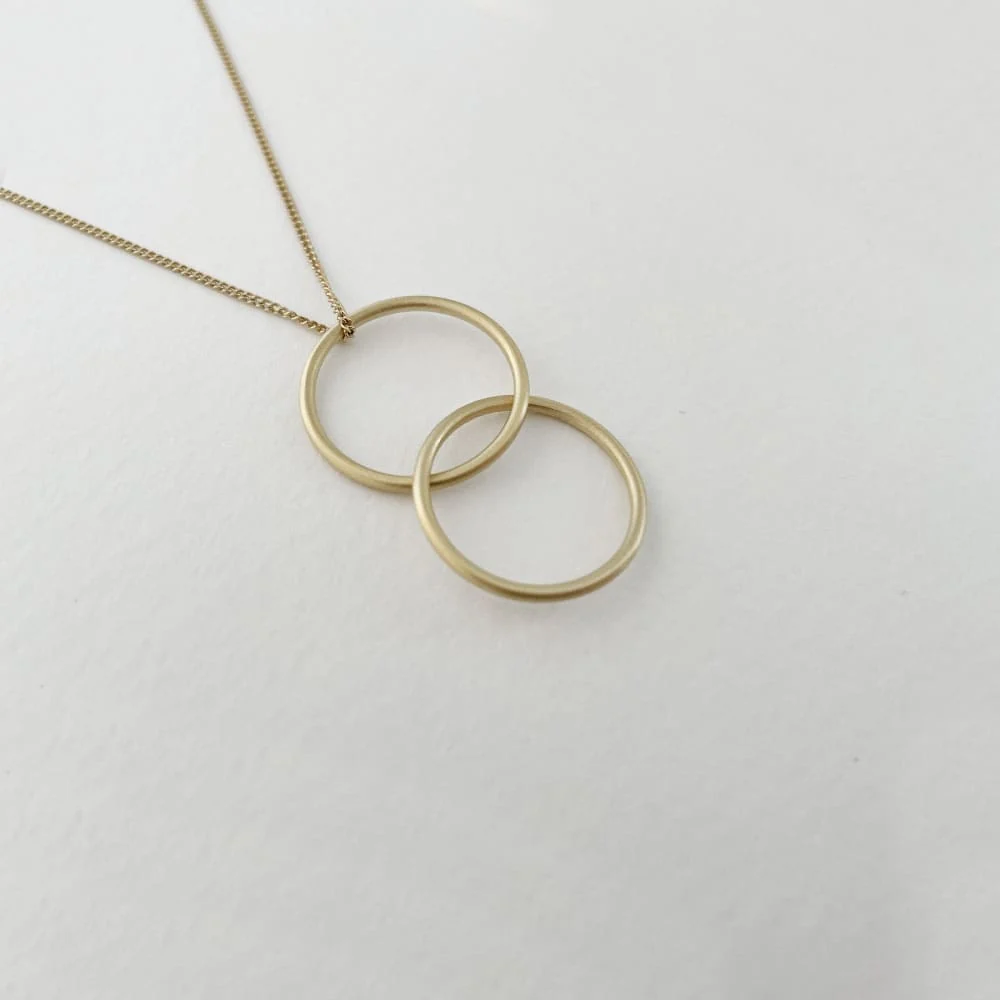 SUSICALA Halskette Twin M Gold Plated – Bild 5