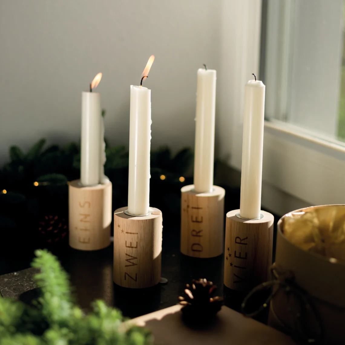 RAEDER DESIGN Adventslicht Set aus 4 – Bild 8