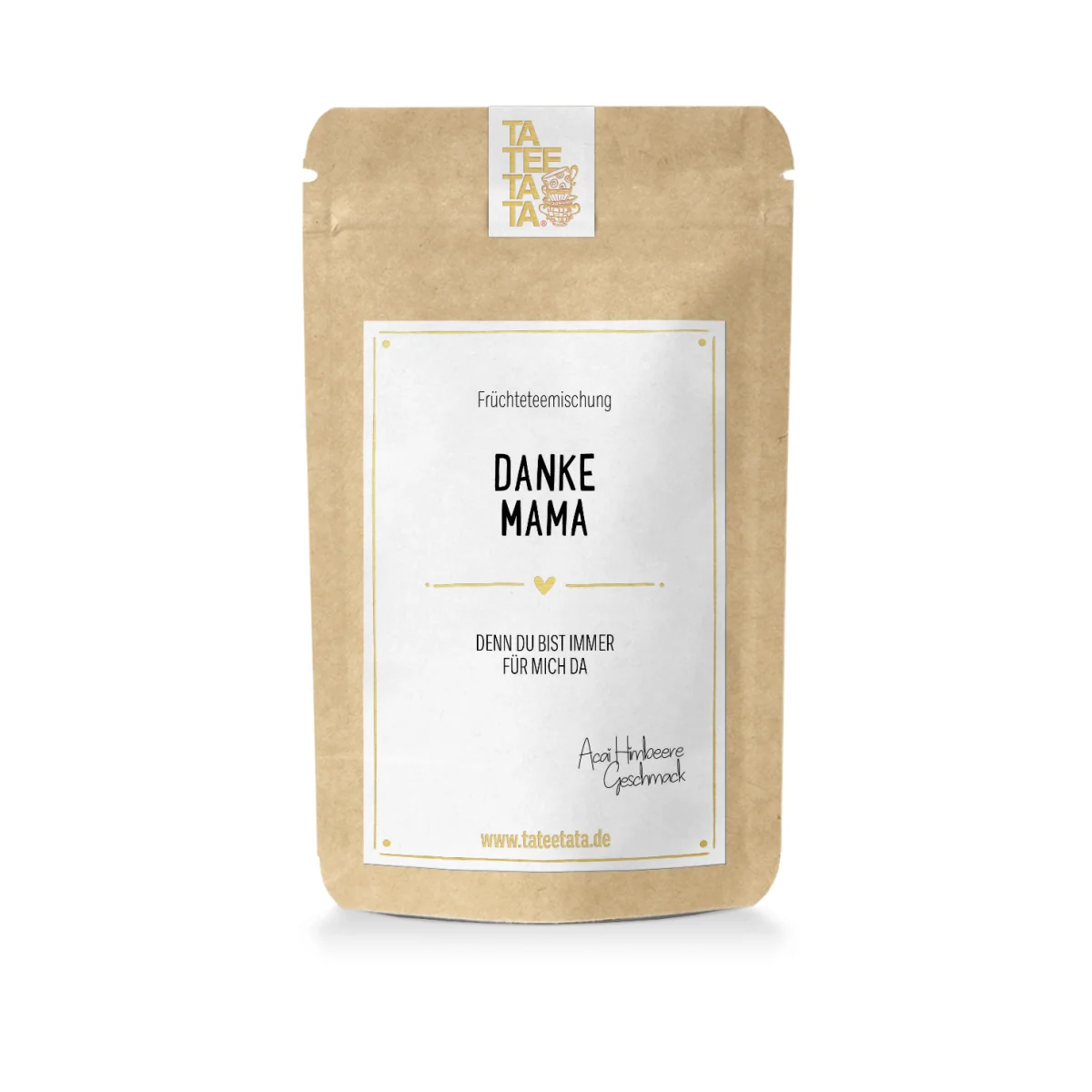 TaTeeTaTa Danke Mama - Früchtete Erdbeer-Maracuja – Bild 2