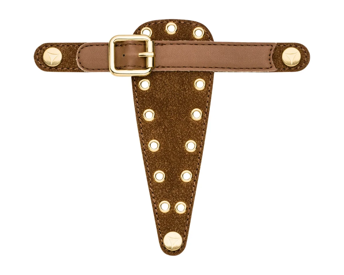 HEY MARLY Zehentrenner Topping Eyelet Classic Cognac – Bild 2