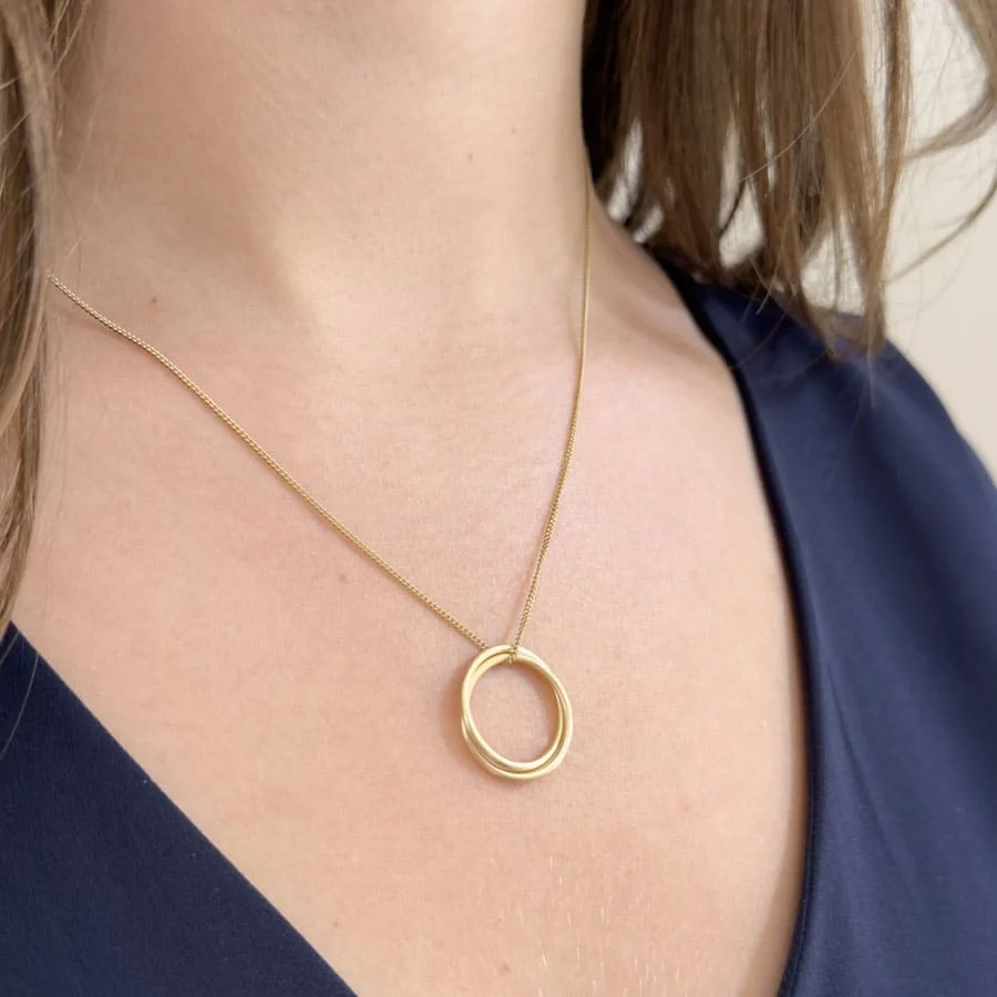 SUSICALA Halskette Twin M Gold Plated – Bild 4