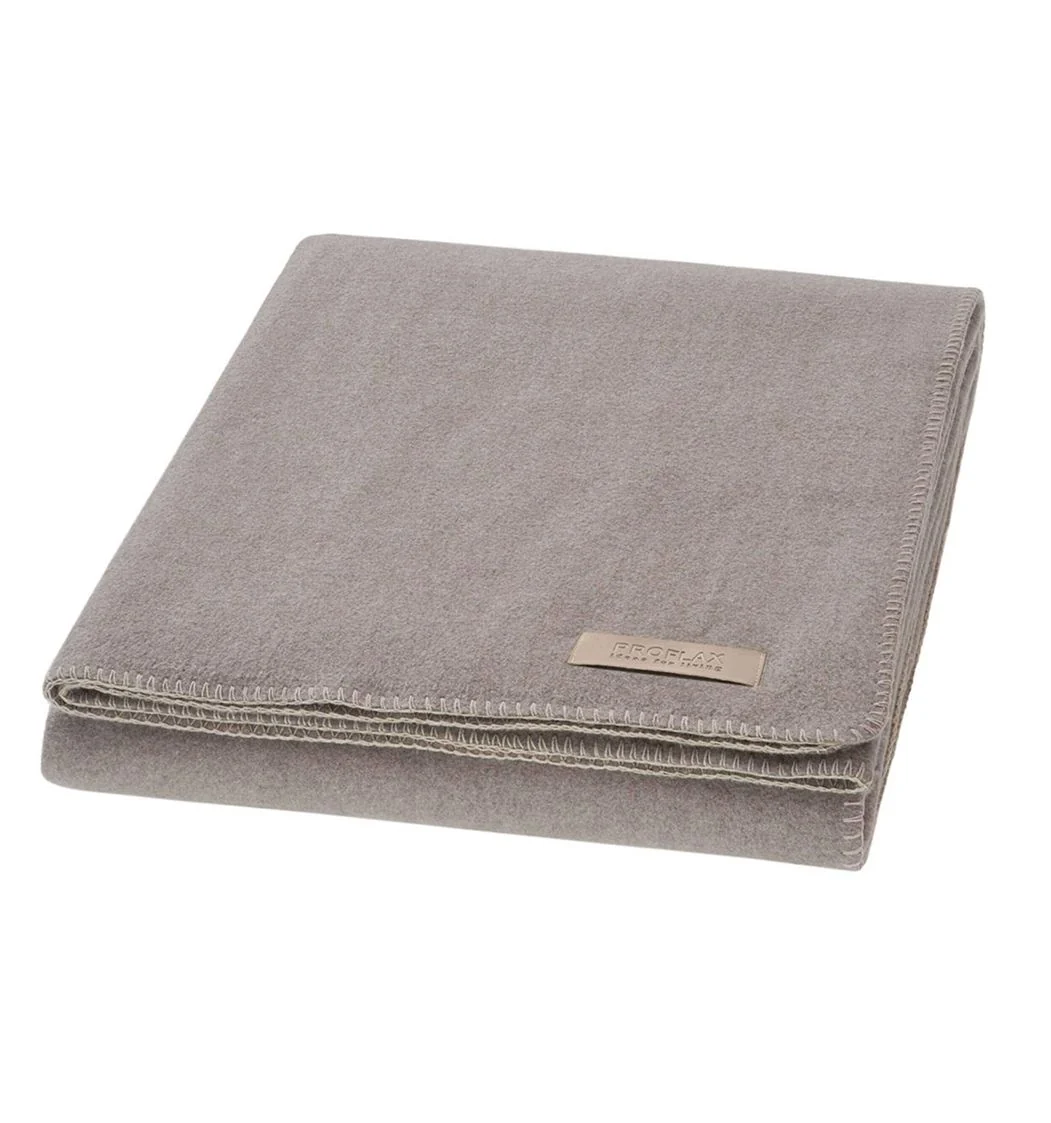 PROFLAX Wohndecke Fleece Stone – Bild 2
